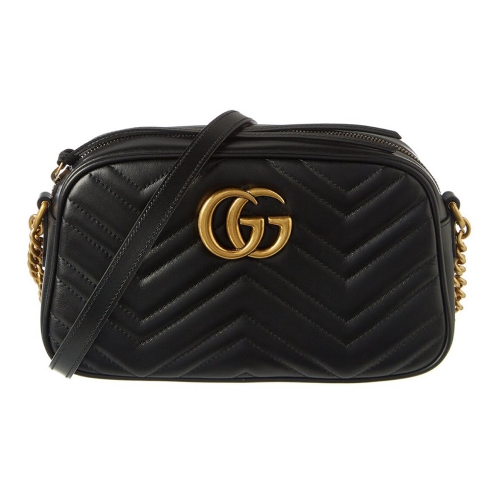 Gucci GG Marmont Leather Crossbody Bag